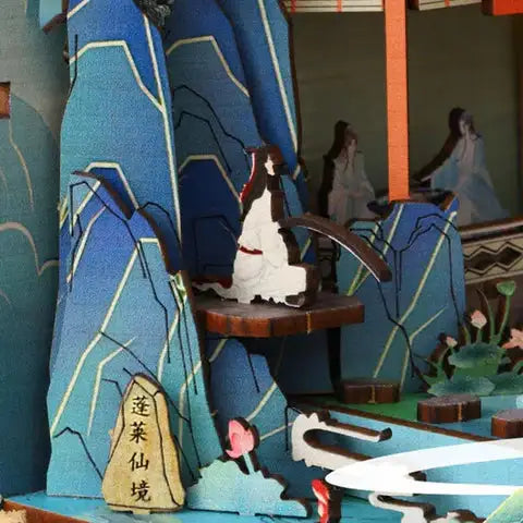 Zestaw DIY Book Nook Penglai Wonderland