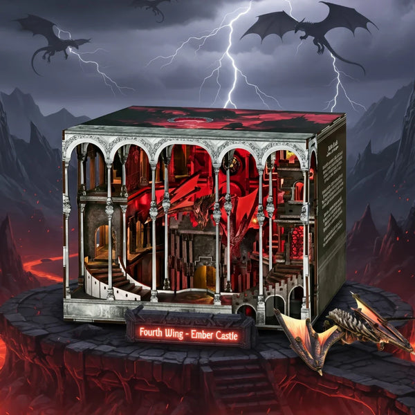 Book Nook Fourth Wing - Zamek Ember