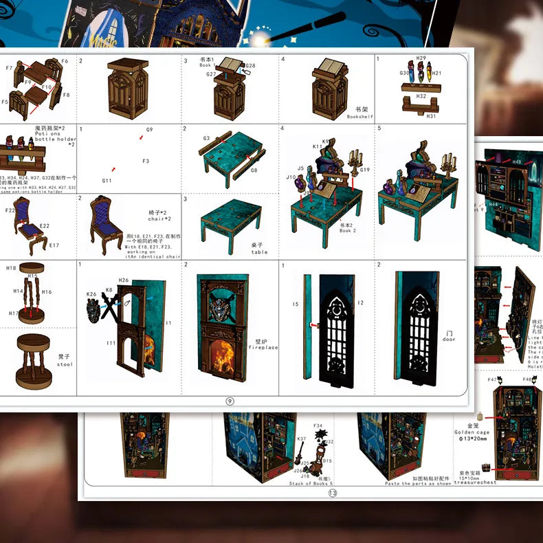 Book Nook - Mercado Mágico