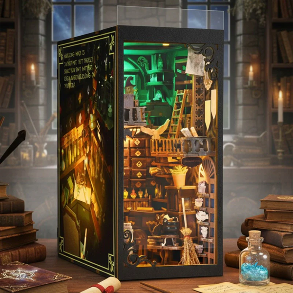 DIY Book Nook - Magiczny dom mistrza