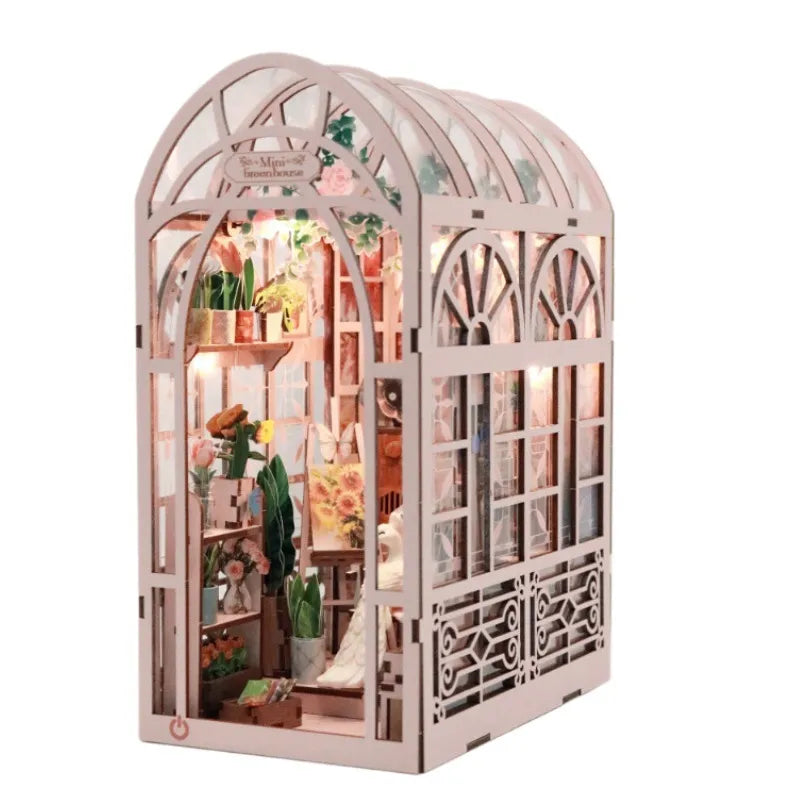 Book Nook - Mini Greenhouse Flower Room
