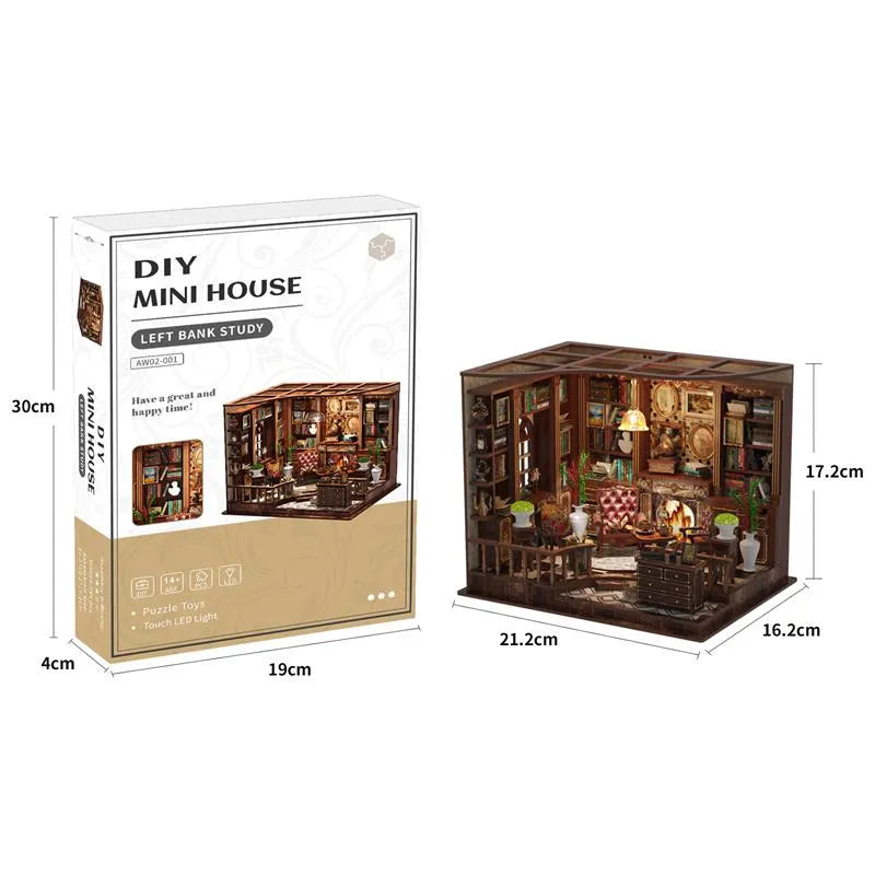 Miniature House - Left Bank Study