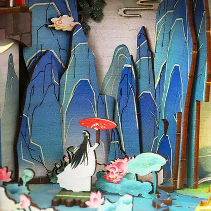 Zestaw DIY Book Nook Penglai Wonderland