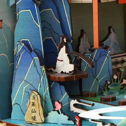 Zestaw DIY Book Nook Penglai Wonderland