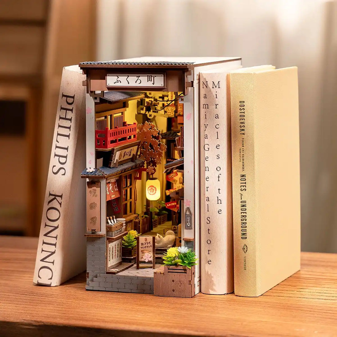 Aleja Wina Sakura — Zestaw DIY Book Nook