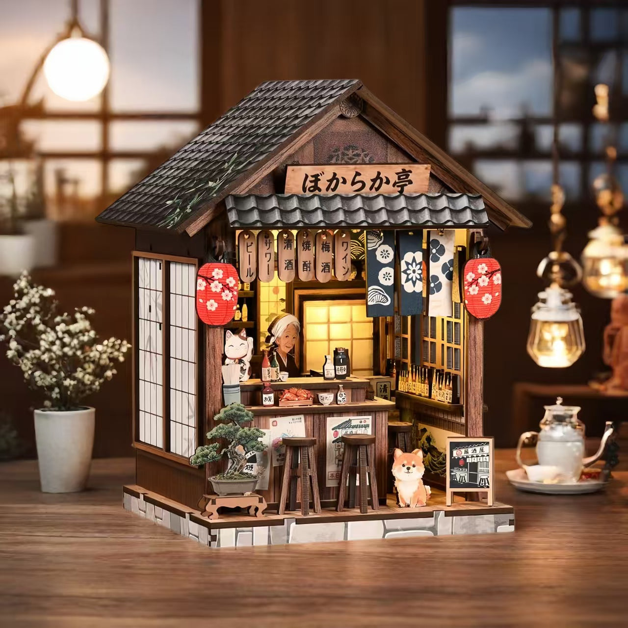 Zestaw DIY Mini Book Nook The Mellow Pub