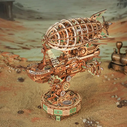 3D Wood Puzzle - Sailing in Fog