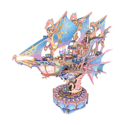 Rompecabezas de madera 3D - Galaxia mágica