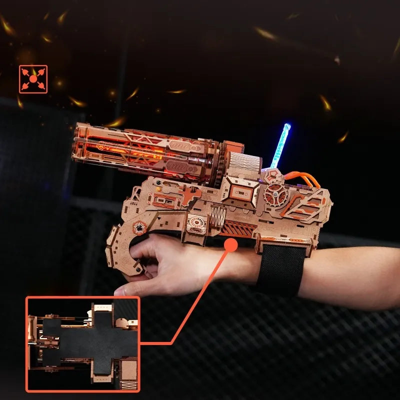 3D Wooden Puzzle - Burning Cyclone