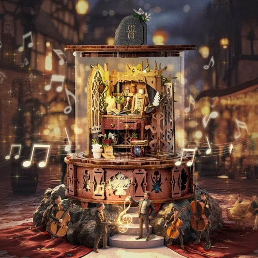 Caja de Música de Madera «Magic Music Box»