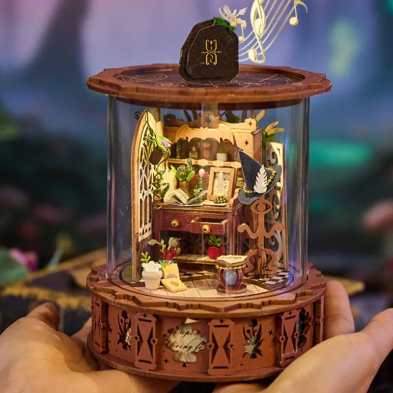 Caja de Música de Madera «Magic Music Box»