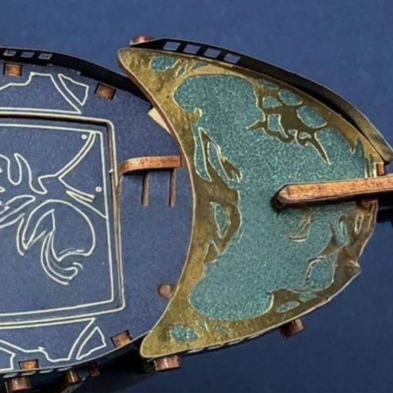 3D Wooden Puzzle - Whale Ark Of The Universe