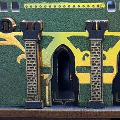 3D Wooden Puzzle - Whale Ark Of The Universe