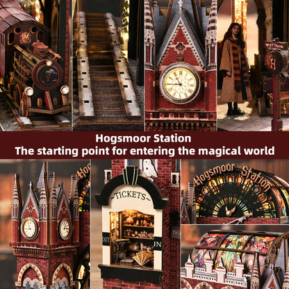 Zestaw DIY Book Nook Hogsmoor Station