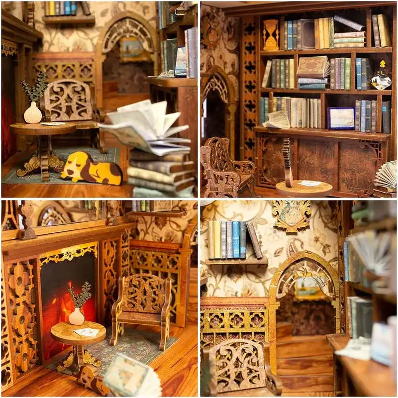 The Rainy Day Reading Room — craftsmanship detail