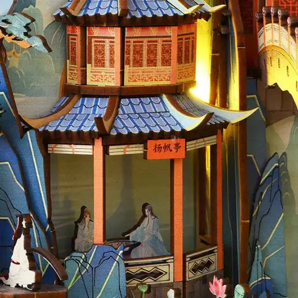 Zestaw DIY Book Nook Penglai Wonderland