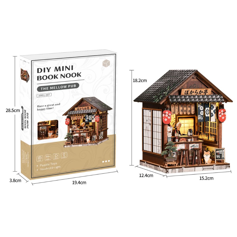Zestaw DIY Mini Book Nook The Mellow Pub