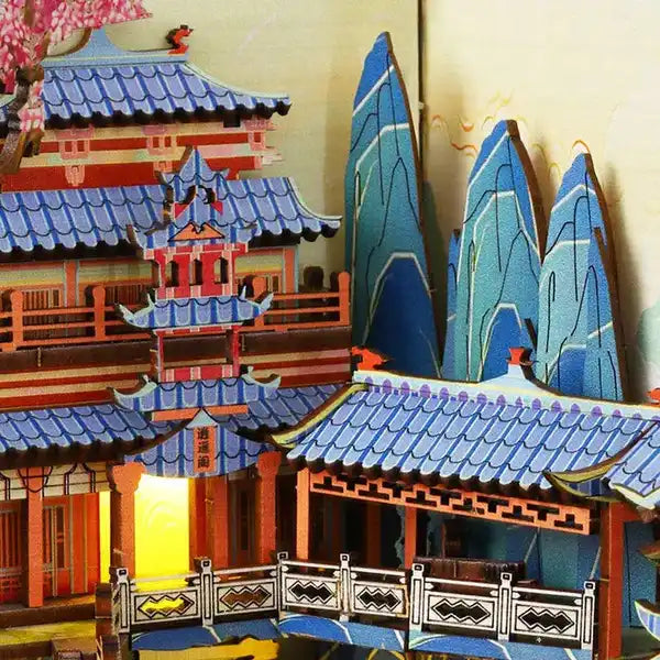 Zestaw DIY Book Nook Penglai Wonderland