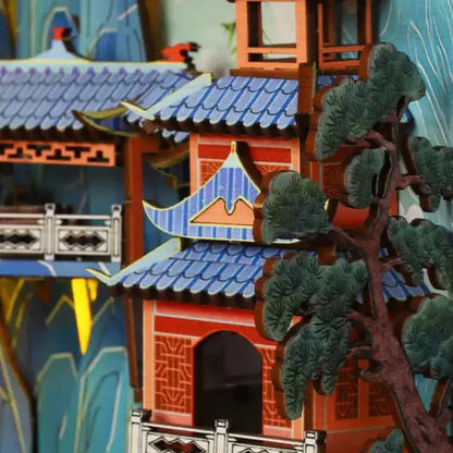 Zestaw DIY Book Nook Penglai Wonderland