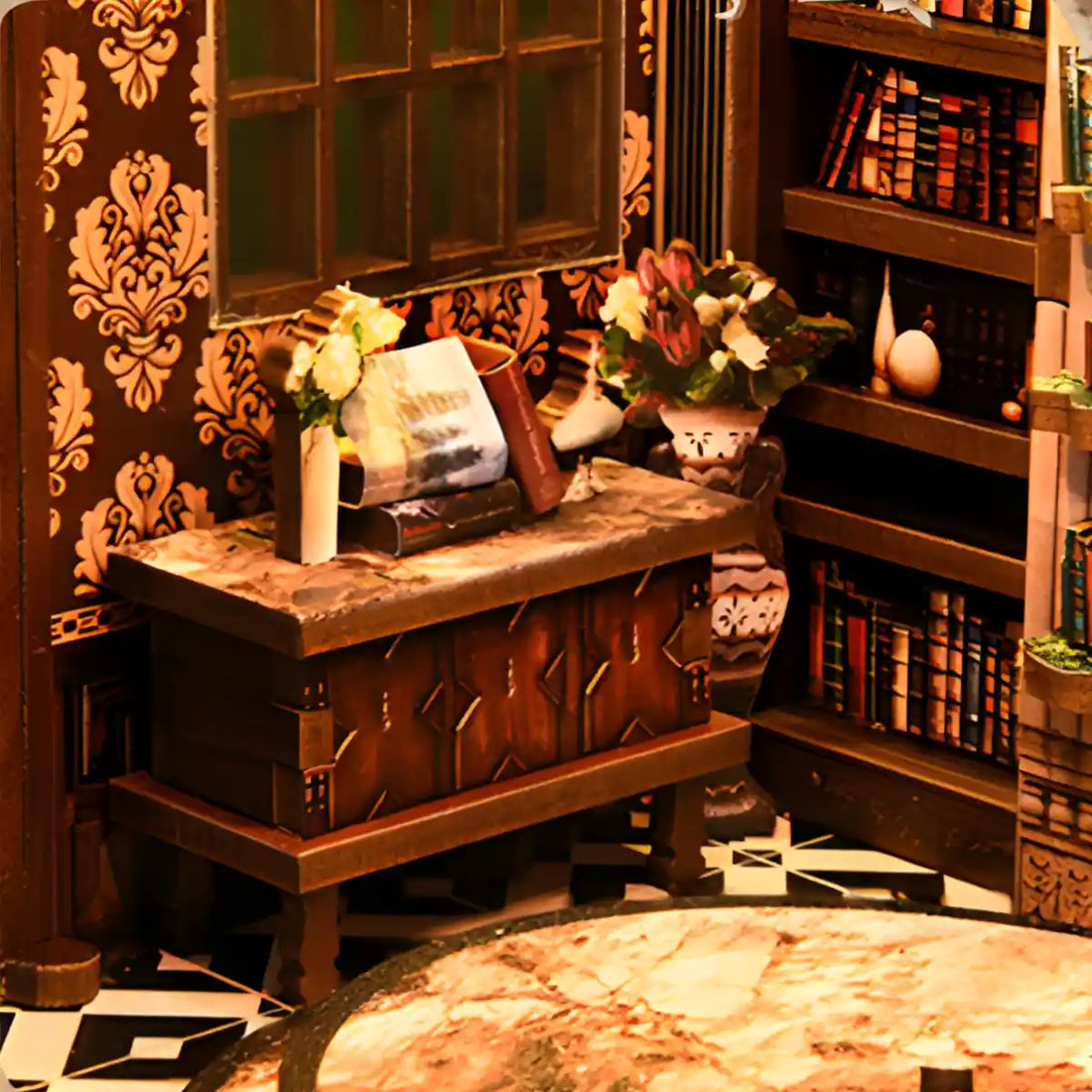 Zestaw DIY Book Nook The Elder Oak