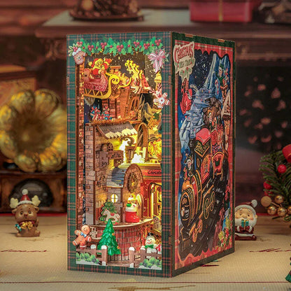 Book Nook - Tienda de Deseos Navideños | Diorama Navideño