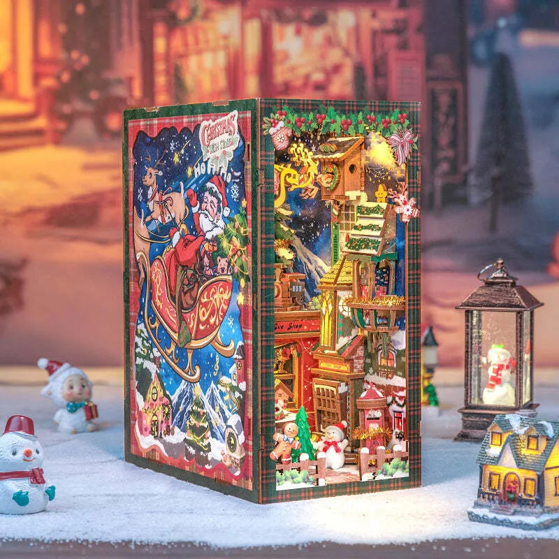 Book Nook - Tienda de Deseos Navideños | Diorama Navideño