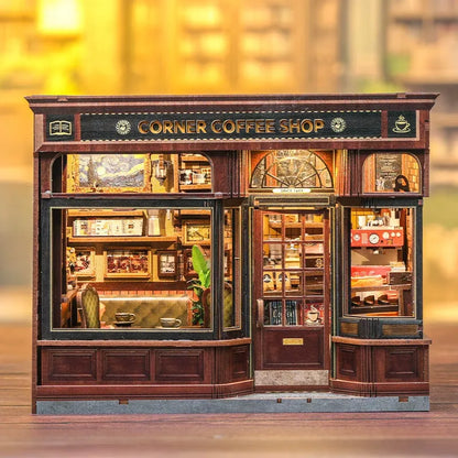 Miniature House - Corner Coffee Shop