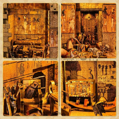 Book Nook - Tumba del Faraón Egipcio