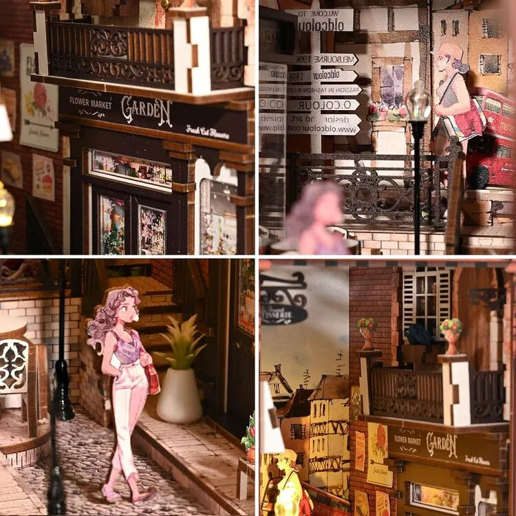 Book Nooks - Flores Europeas