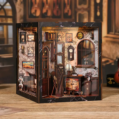 Book Nook - Caja de melodías europea