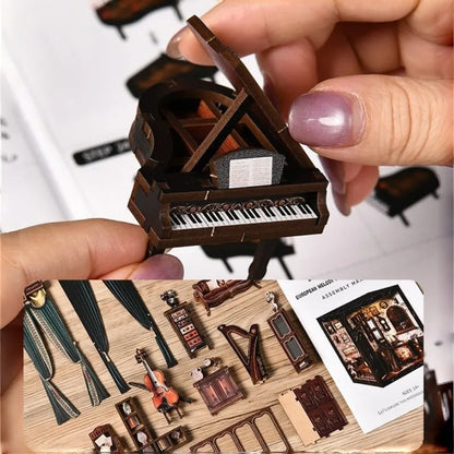 Book Nook - Caja de melodías europea