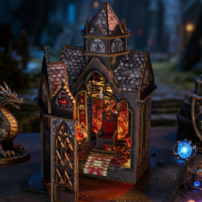 Book Nook Fourth Wing - Espiral del Wyrm