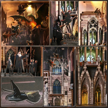 Book Nook - Introducción al vuelo mágico