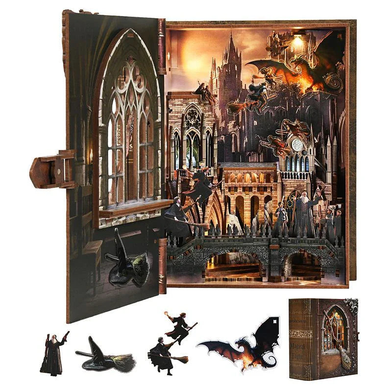 Book Nook - Introducción al vuelo mágico