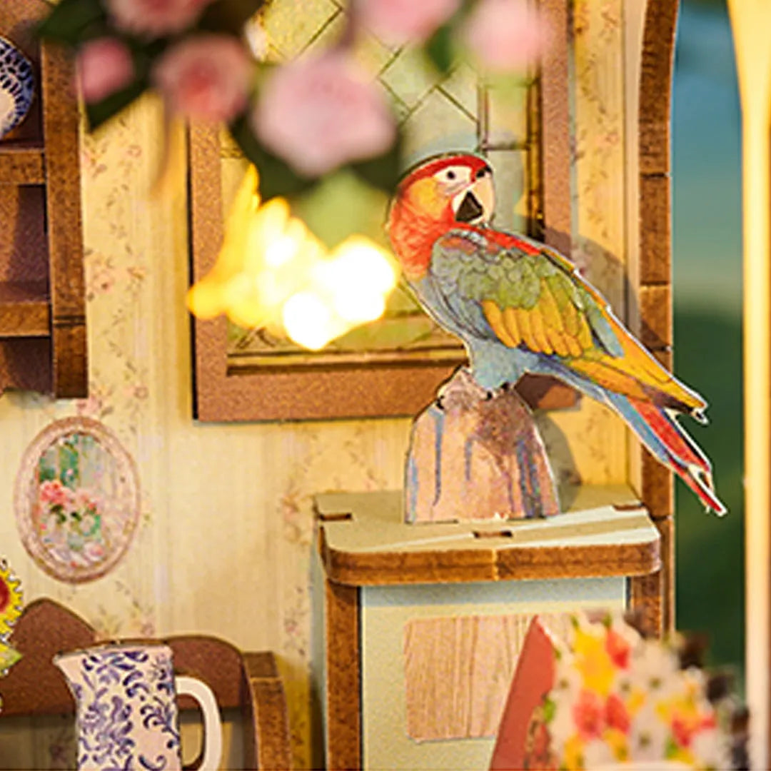 Book Nook - Casa de la Flor de la Suerte