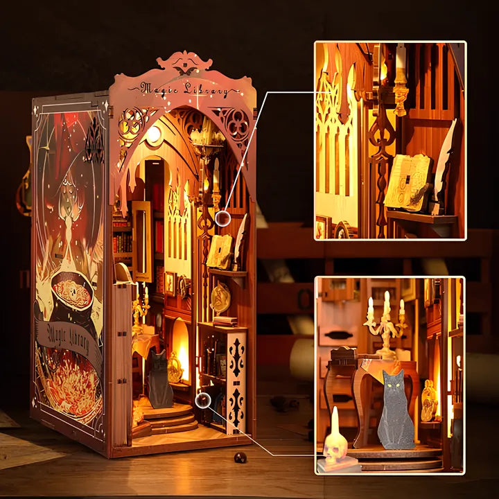 Book Nooks - Biblioteca Mágica