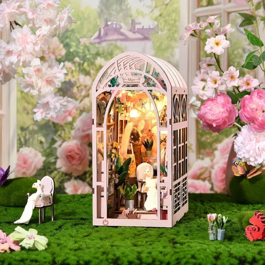 Book Nook - Mini Invernadero Sala de Flores
