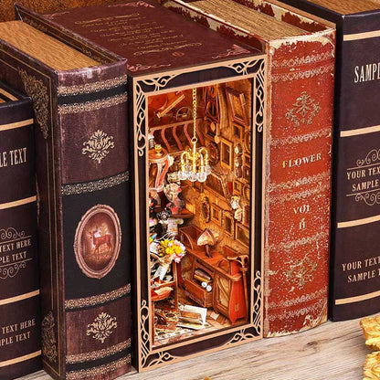 Book Nook - Día del Pintor al Anochecer