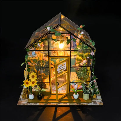 Miniature House - Sunshine Flower House