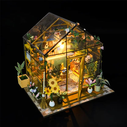 Miniature House - Sunshine Flower House
