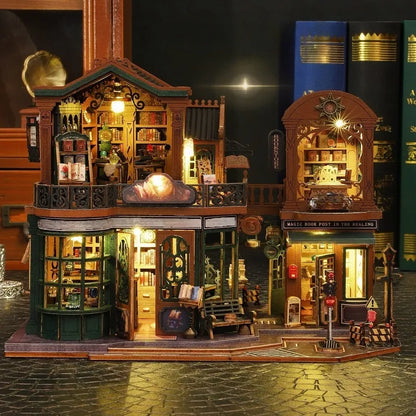 Miniatur Haus - Ciudad del Crepúsculo Book Nook