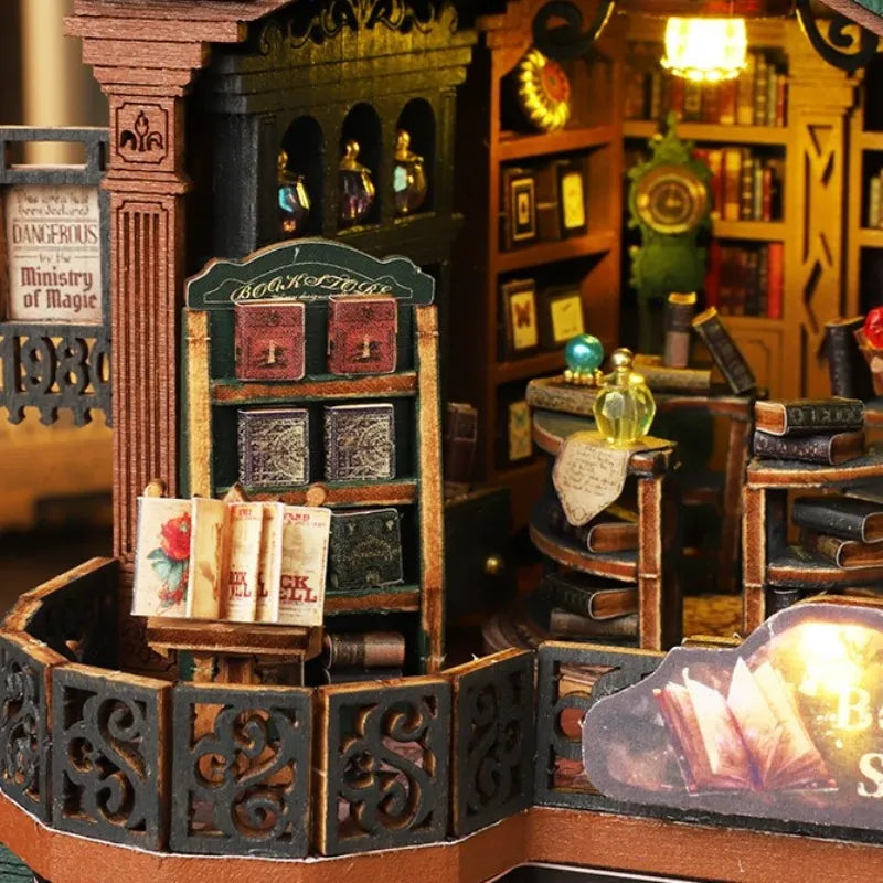 Miniatur Haus - Ciudad del Crepúsculo Book Nook