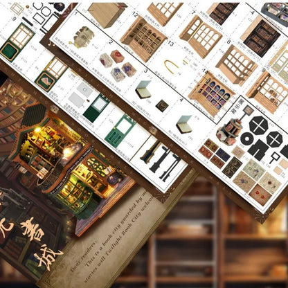 Miniatur Haus - Ciudad del Crepúsculo Book Nook