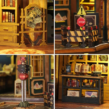 Miniatur Haus - Ciudad del Crepúsculo Book Nook