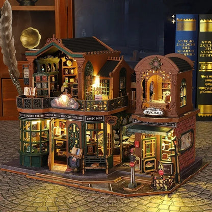 Miniatur Haus - Ciudad del Crepúsculo Book Nook