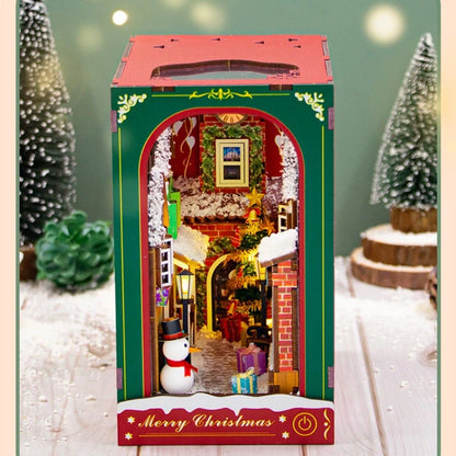 Book Nook - Invierno de Navidad