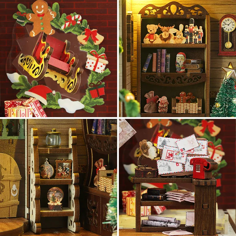 Book Nook - Feliz Navidad | Diorama Navideño