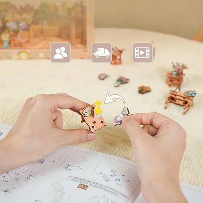 Kit DIY de Marco 3D - Tiempo de Floración