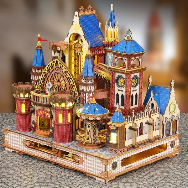 Miniaturowy zestaw do budowy domu - Zamek Annecy