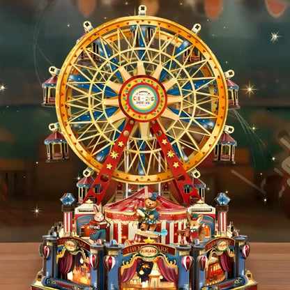 Caja de música de madera DIY - Century Ferris Wheel